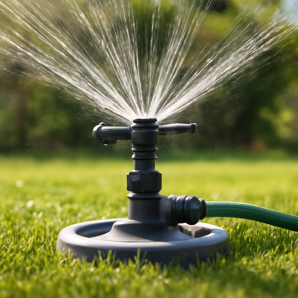 Guide d'achat : Arroseur Rotatif pour Jardins – Utilisation au jardin (IA)