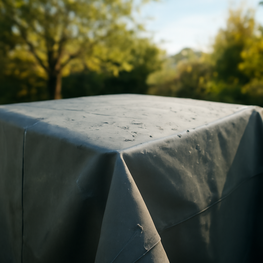 Bâche imperméable : Guide d'achat pour jardin et terrasse – Utilisation au jardin (IA)
