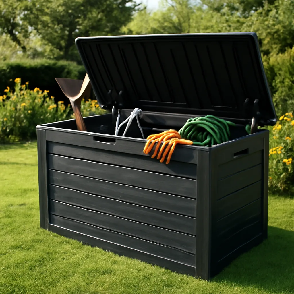 Boîte de rangement pour outils de jardin : guide d'achat – Utilisation au jardin (IA)
