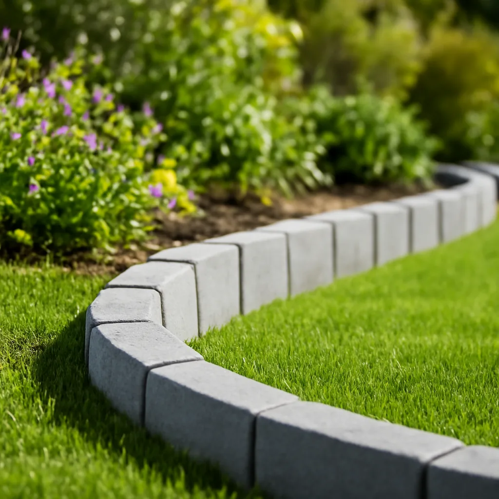 Bordure de jardin : guide d'achat pour un jardin parfait – Utilisation au jardin (IA)