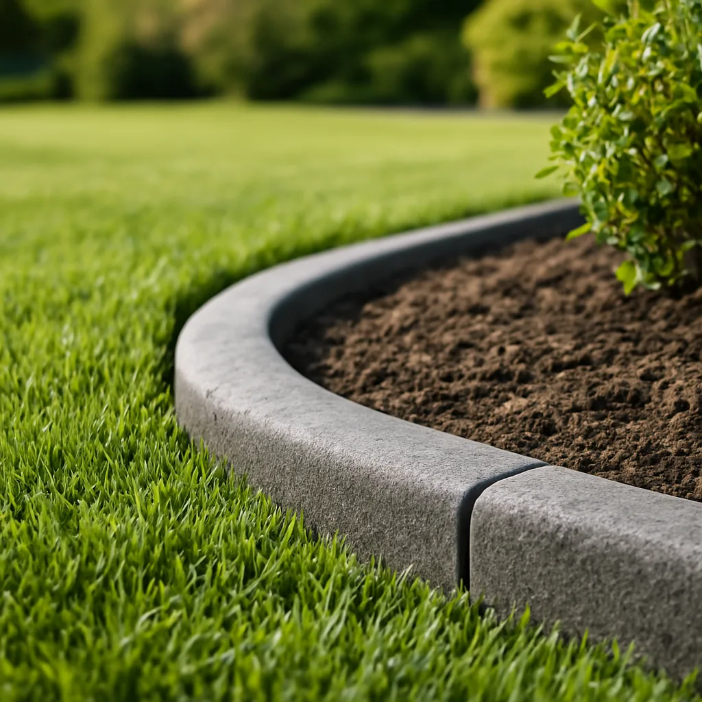 Bordure de pelouse : guide d'achat pour un jardin soigné – Utilisation au jardin (IA)
