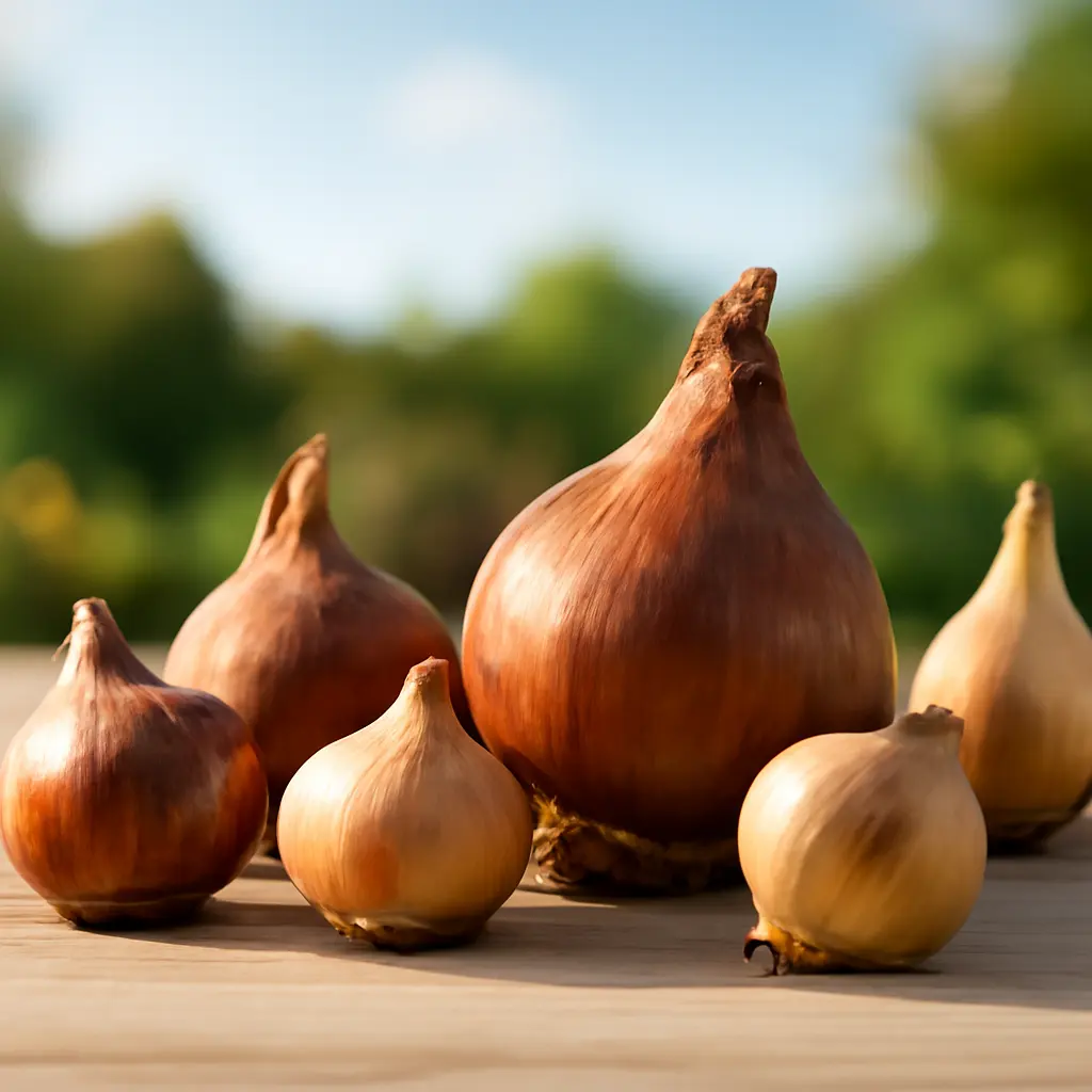 Comparatif des bulbes de fleurs pour un jardin éblouissant – Utilisation au jardin (IA)