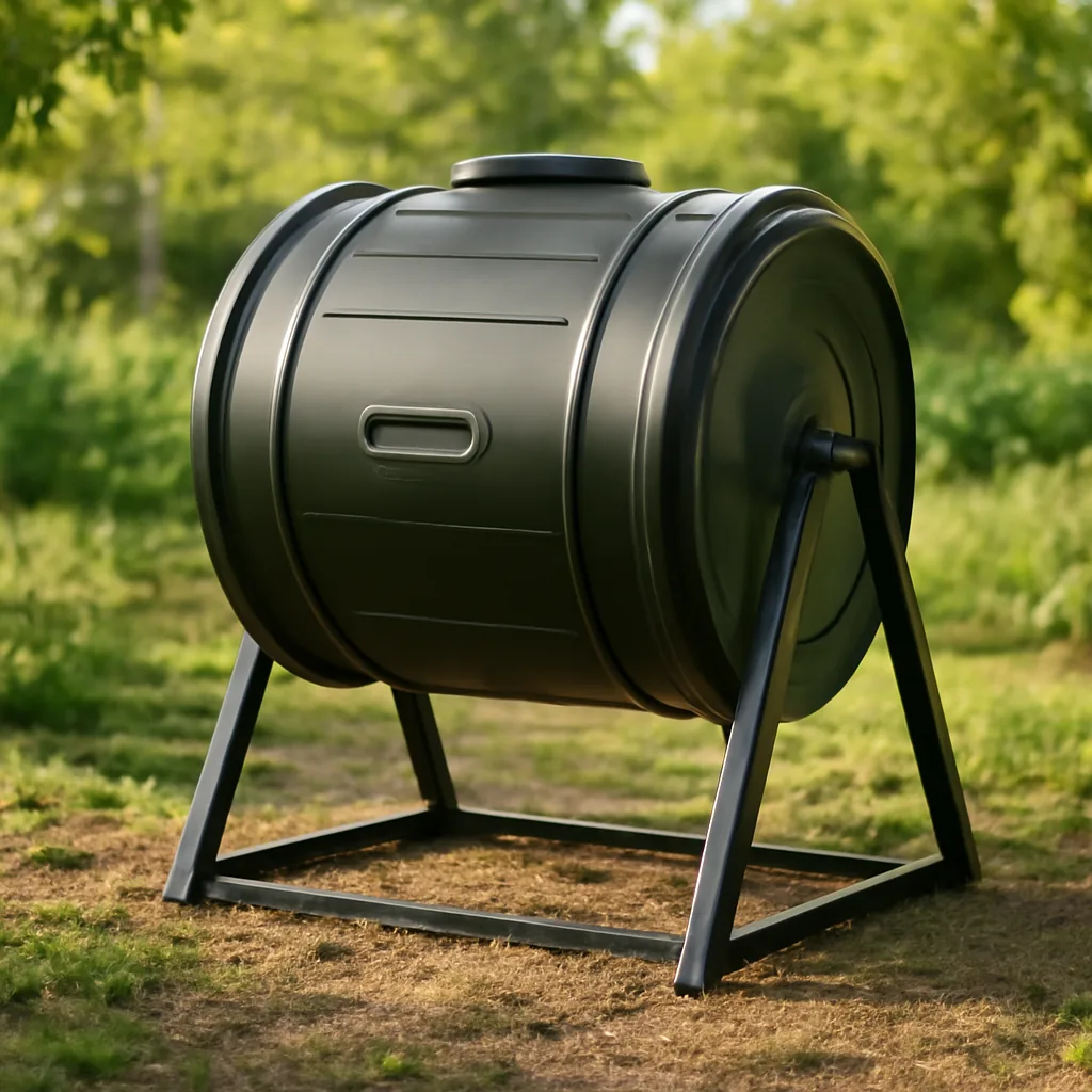 Guide d'achat : Composteur rotatif pour un jardin éco-responsable – Utilisation au jardin (IA)