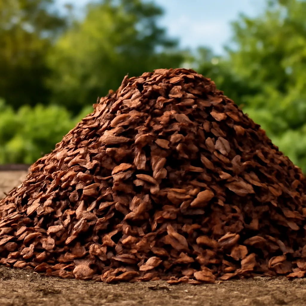 Écorce de pin pour paillage : guide d'achat complet – Utilisation au jardin (IA)