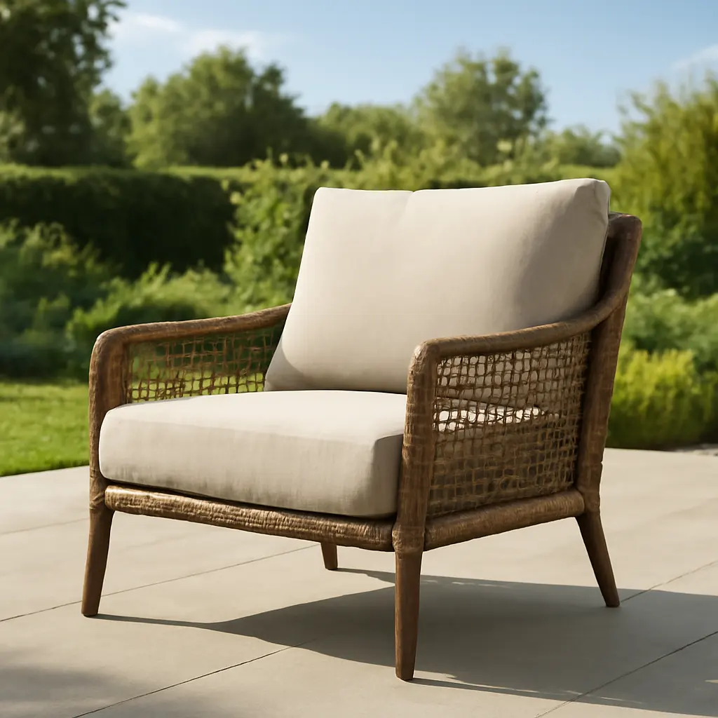 Guide d'achat : fauteuil lounge de jardin confortable – Utilisation au jardin (IA)