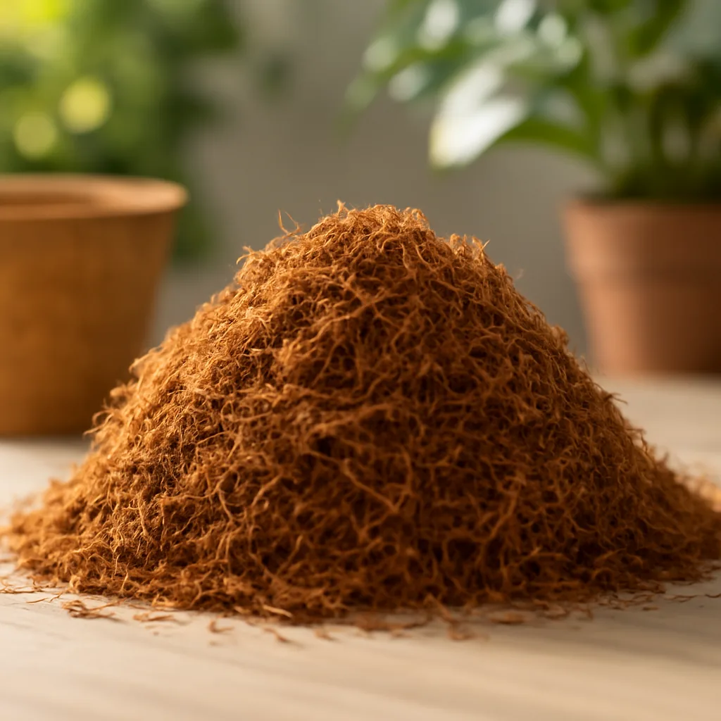 Fibre de coco pour plantes : guide d'achat complet – Utilisation au jardin (IA)