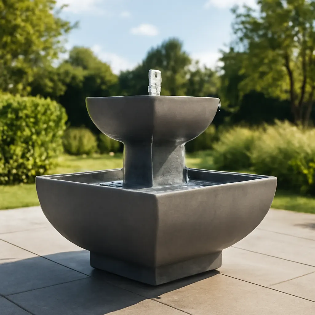 Fontaine de jardin moderne : guide d'achat pour bien choisir – Utilisation au jardin (IA)
