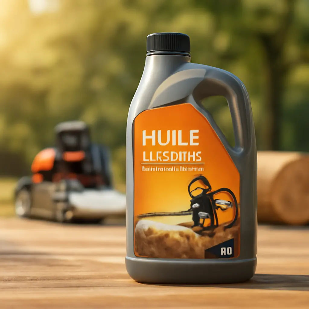 Acheter de l'huile de chaîne pour tronçonneuse : guide d'achat – Utilisation au jardin (IA)