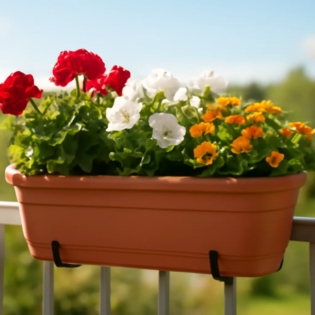 Jardinière de balcon : Guide d'achat et conseils – Utilisation au jardin (IA)