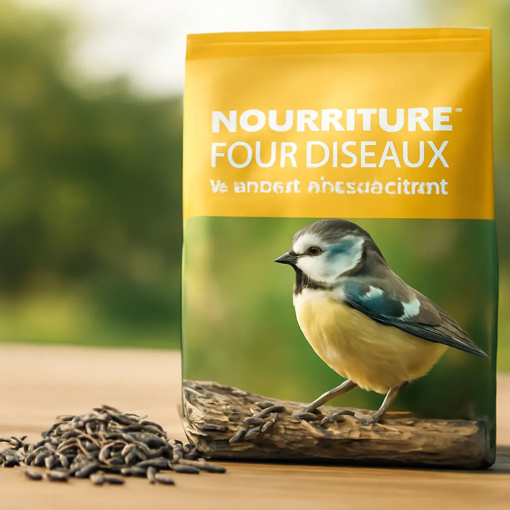 Guide d'achat : Nourriture pour oiseaux avec graines de tournesol – Utilisation au jardin (IA)
