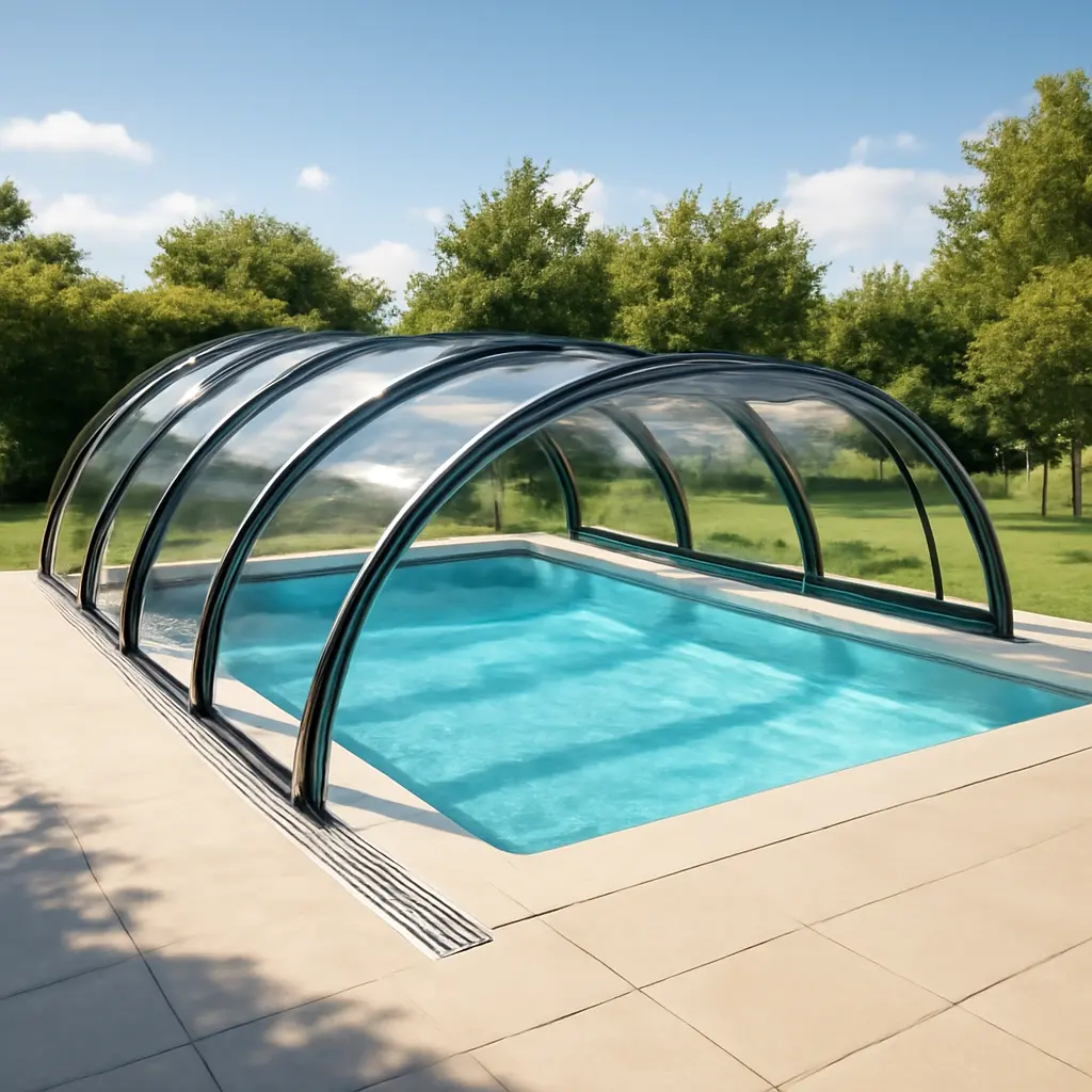 Guide d'achat : Piscine avec toit pour un été parfait