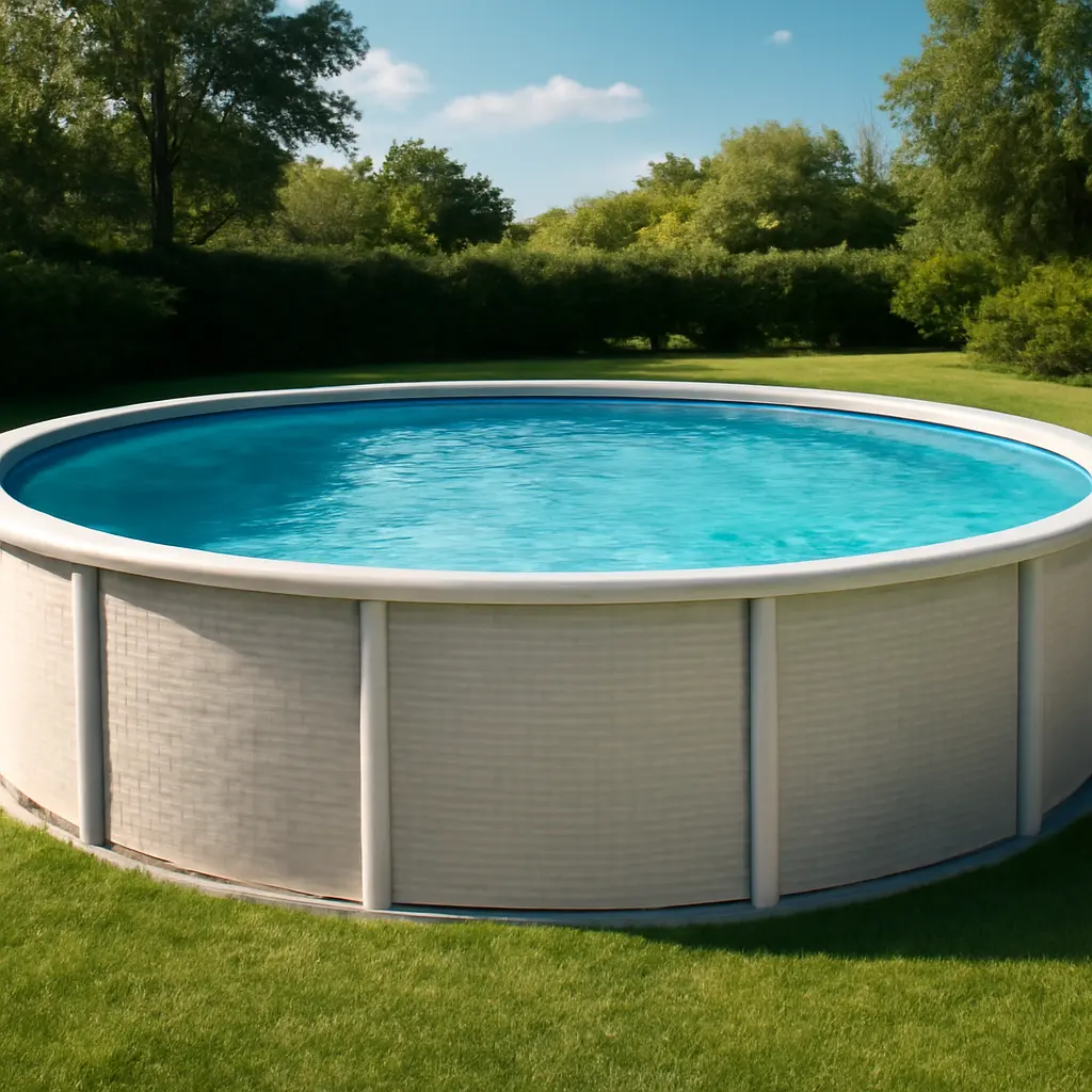Guide d'achat : Piscine hors sol ronde pour votre jardin – Utilisation au jardin (IA)
