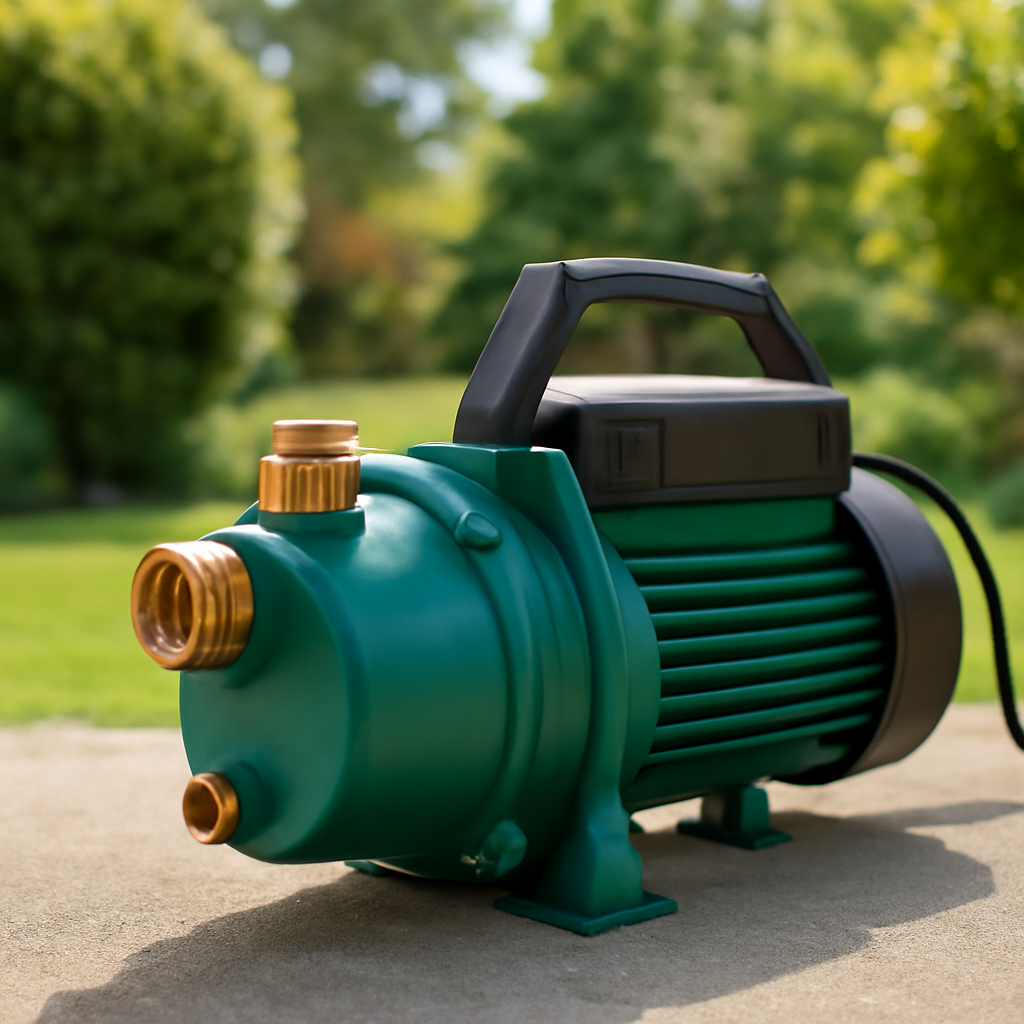 Choisir sa pompe d’arrosage : conseils et avis pratiques – Utilisation au jardin (IA)