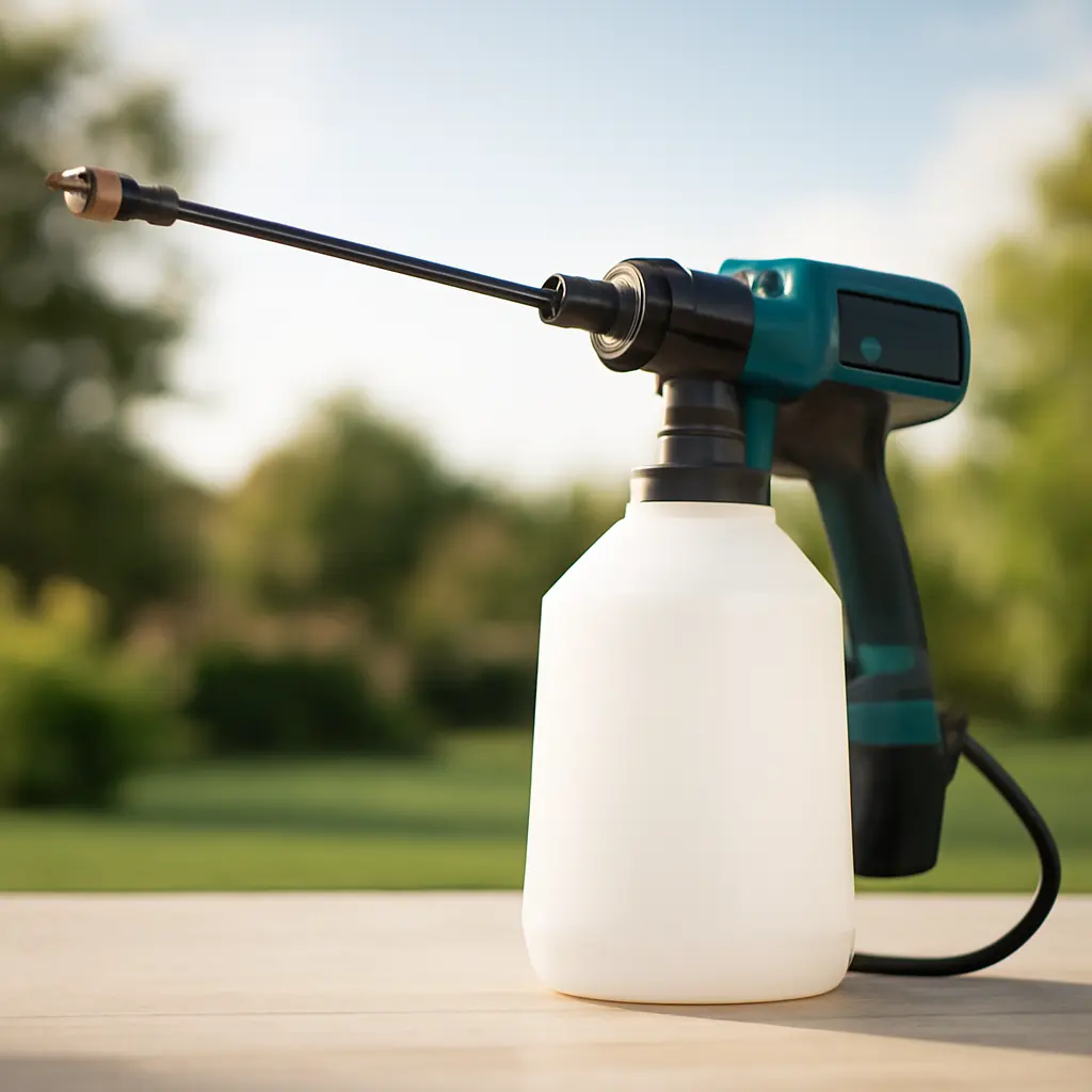 Comparatif Pulvérisateur à pression sur batterie - Terre Verte – Utilisation au jardin (IA)
