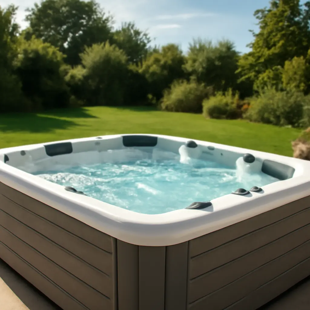 Spa extérieur pour 4 personnes : guide d'achat complet – Utilisation au jardin (IA)