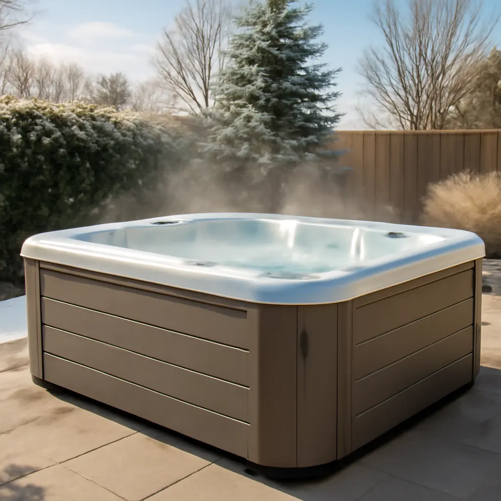 Spa extérieur résistant à l’hiver : Guide d'achat – Utilisation au jardin (IA)