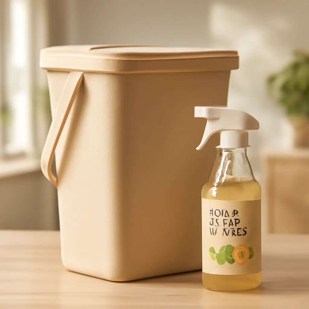 Spray pour bac à biodéchets : Guide d'achat et conseils pratiques – Utilisation au jardin (IA)