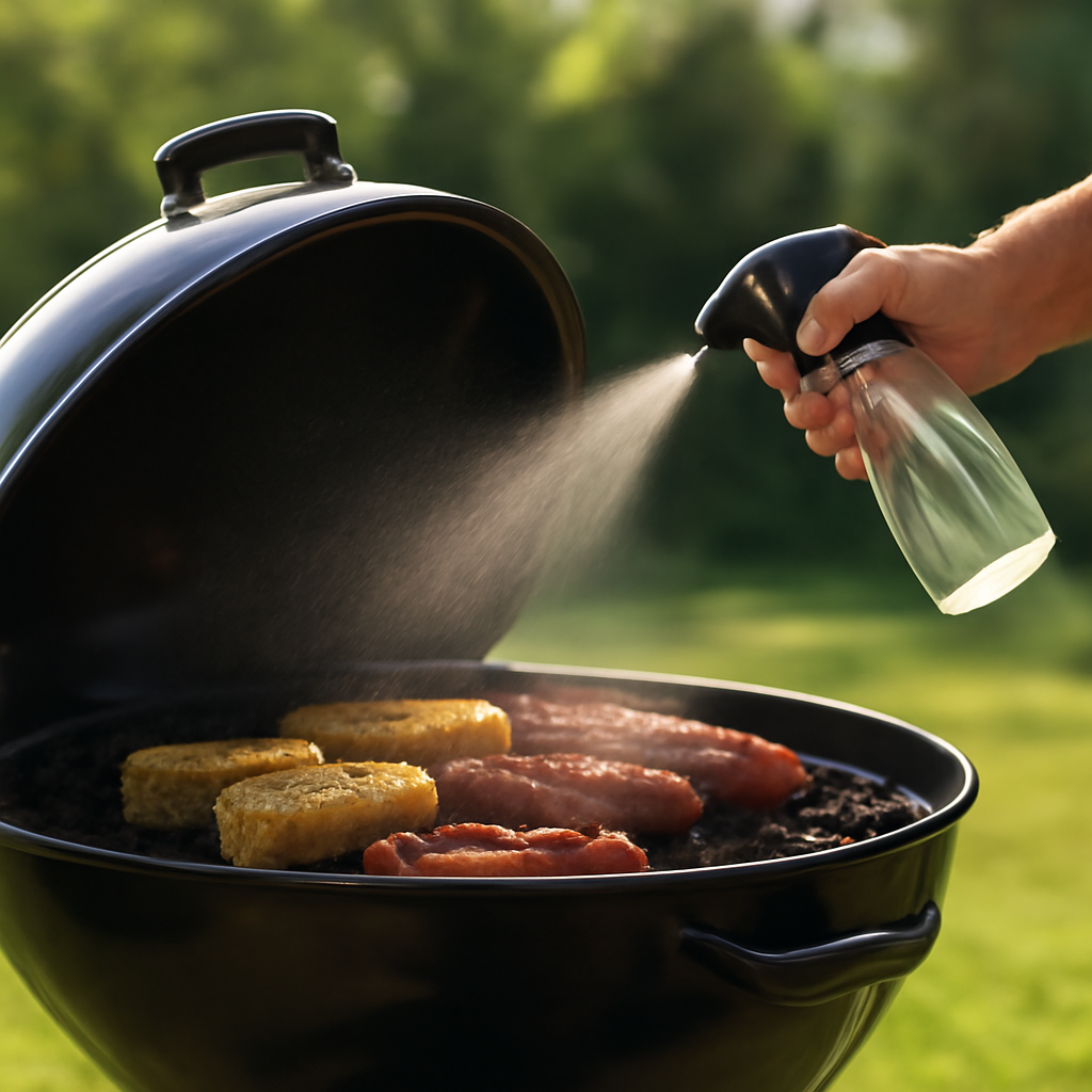 Le guide ultime pour choisir ton spray pour barbecue – Utilisation au jardin (IA)