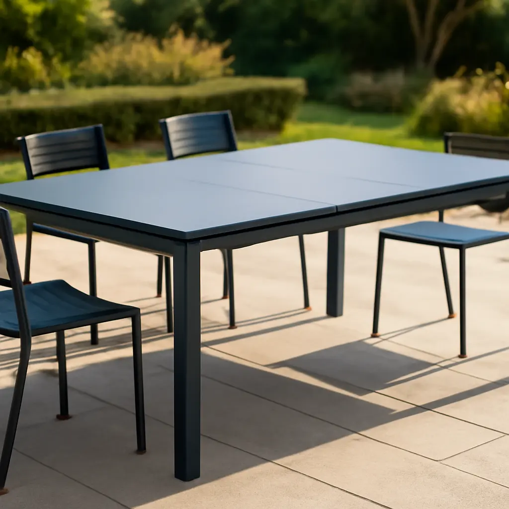 Guide d'achat : table de jardin extensible en métal