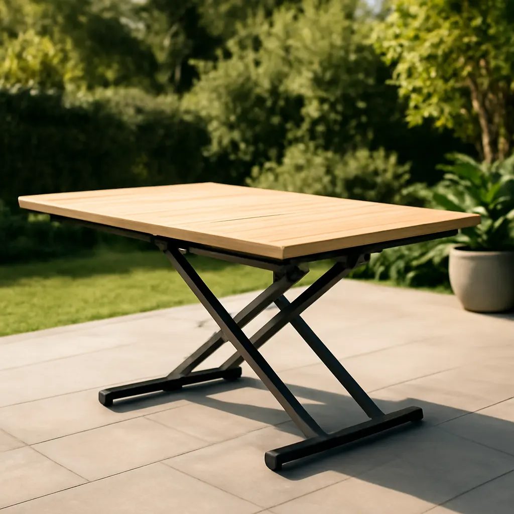 Guide d'achat : table de jardin réglable en hauteur