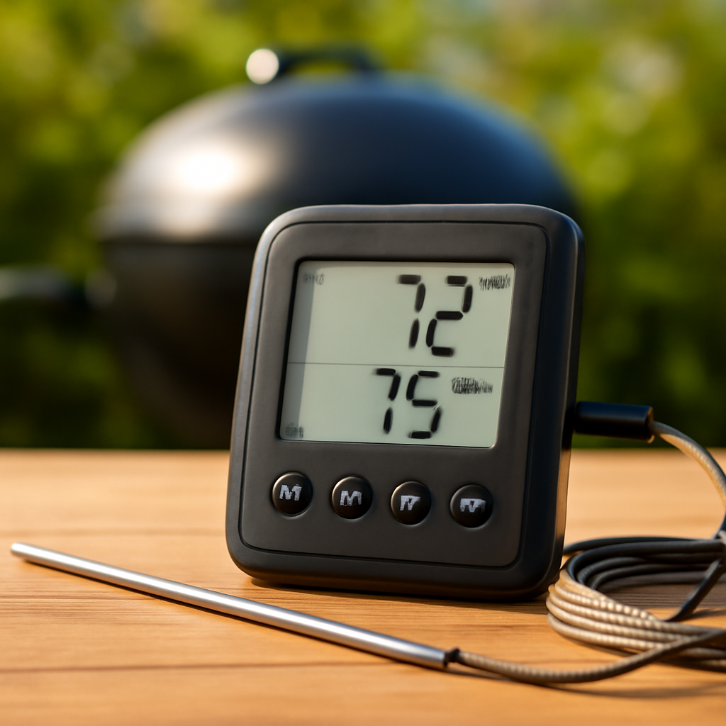 Guide d'achat : thermomètre de barbecue sans fil performant – Utilisation au jardin (IA)
