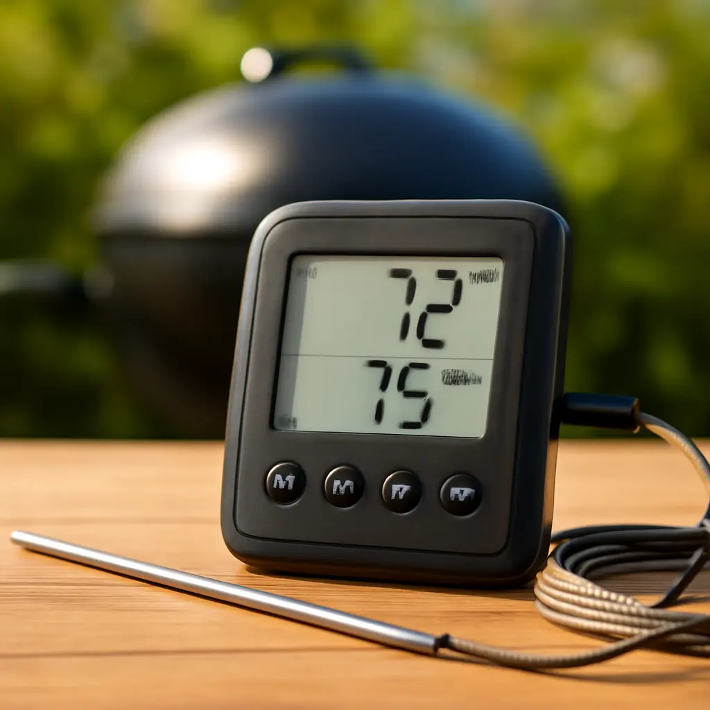 Guide d'achat : thermomètre de barbecue sans fil performant – Utilisation au jardin (IA)